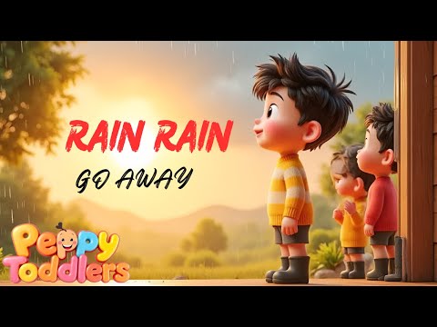 Rain Rain Go Away | Nursery rhymes for kids | Kids Songs  #kidsvideo  #shorts #peppytoddlers