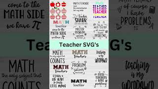 Teacher Svg Files For Cricut And Other Cutting Machines