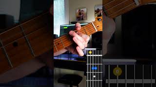 EASY rock guitar riff #guitar #rockguitar #guitarriff
