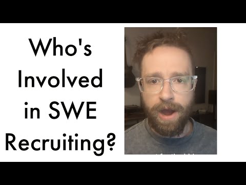 who is involved in the software engineering recruiting process?