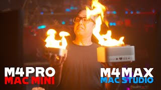 M4 Max Mac Studio or M4 Pro Mac mini?  They're closer than you think.
