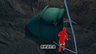 探险小白独自潜入维洛夫金娜洞，脚蹬绳被遗落在洞口最终被困 #动画还原 #事故案例警示 #原创动画