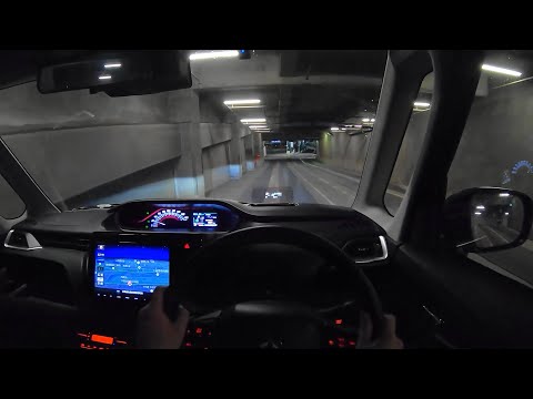 【Test Drive】2021 MITSUBISHI DELICA D2 Custom HYBRID 1.2L 4WD - POV Night Drive