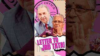When Sudha Murty Sent Angry Letter to JRD Tata! | #infosys #modi #bjp #tata #viralvideo
