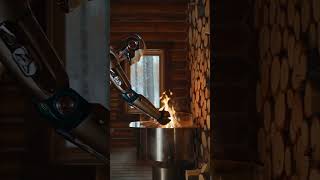 FUTURE ROBOT TAKING CARE OF THE FIRE.