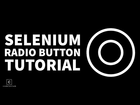 How to Handle Radio Buttons (Tutorial) | Selenium + Java