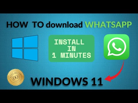 How to Download and Install WhatsApp in Laptop or PC | How to Download a WhatsApp in Laptop  in 2025
