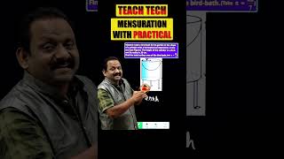 Surface Area of Cylinder & Hemisphere | Class 10 CBSE Maths | Teach Tech Shorts