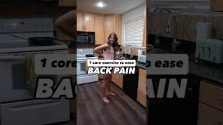 One core exercise to ease back pain and stiffness