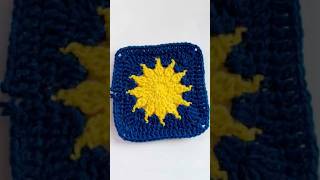 ⚡️ Wow Amazing💯👌Very Easy Crochet Granny Square Free Pattern for beginners #shorts #viral #trending
