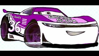 David Revan (Voice) Grape Soda Next gen Racer #36 (Cars 3, Cars 4)