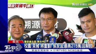 11萬人連署"禁萊豬".加標示 陳吉仲:回歸專業
