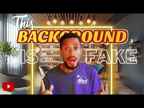 How To Create a FAKE YOUTUBE STUDIO Background With Phone in 2024