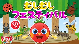 【30分連続】むしむしフェスティバル♪｜NHK｜Eテレ｜おかあさんといっしょ｜ 赤ちゃん泣き止む｜赤ちゃん喜ぶ｜赤ちゃん笑う｜