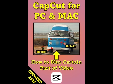 How to blur part of video #capcut #tutorial #blur #shorts #tipsandtricks #capcutedit
