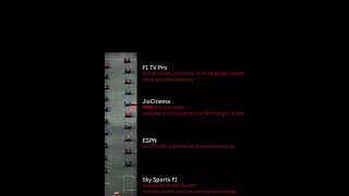 Where do you watch F1 from? #f1 #formula1 #skysportsf1 #f1tv #fancode