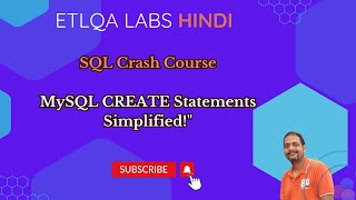 SQL Crash Course: MySQL CREATE Statements Simplified!"