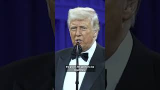 Trump calls the tariff situation 'legendary' at NRCC dinner