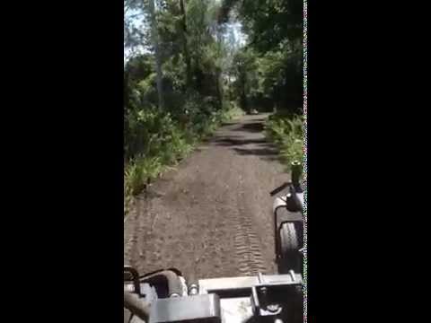 Harley Rake attachment on Cat Skidsteer