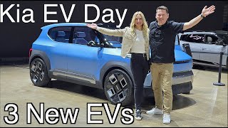 3 all-new EVs with timing and pricing // 2025 Kia EV Day