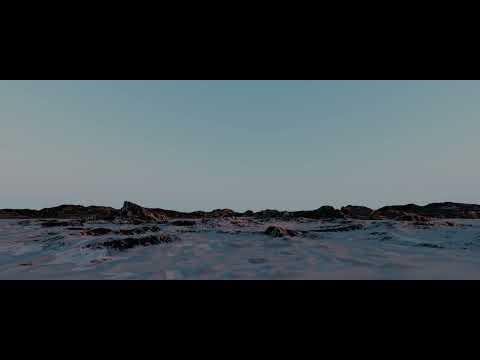 Landscape render using Noise Displacement