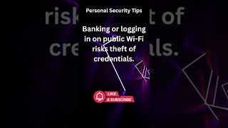 Cyber Security Awareness - Personal Security Tips - Part - 10 #onlinesafety #cyberawareeverywhere