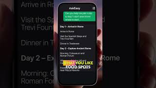 AI travel planner = less stress, more fun for everyone. #ai #chatgpt #aiapp #travel  #askeasy