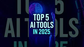 These are the Top 5 most advanced AI tools you need to know in 2025! 🤯  #AI #Top5 #FivologyAI