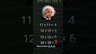 Intelligence Test Trick 😄 #mathstricks#shorts #youtubeshorts#maths #mathshort#mathsjee #jeemain🙏 🙏 🙏