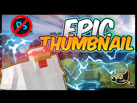How To Make a Gaming Thumbnail for FREE 2021-2022! (NO PHOTOSHOP) | GIMP