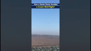 How a Geran Kamikaze Drone Dodges Power Lines!