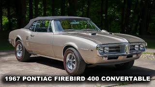 1967 PONTIAC FIREBIRD 400 CONVERTIBLE BY AIRPLANE MIKE