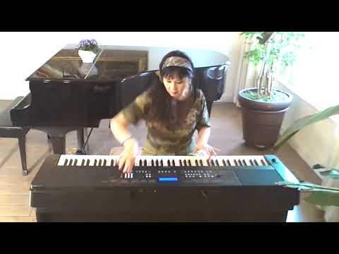Friend ! (Italy folk song) theme from Movie"Bridge", piano by Wen Wu, keyboard cover by Lisa H Park