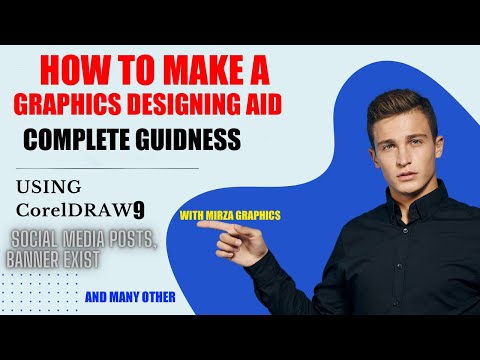 How To Make Graphic Designing Ad Using CorelDRAW 9 With Very Easy Method