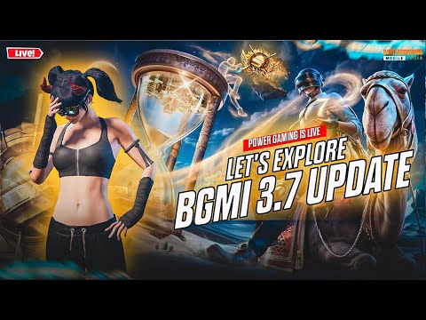 LETS EXPLORE 3.7 UPDATE | NEW RECORDS INCOMING? | BGMI LIVE