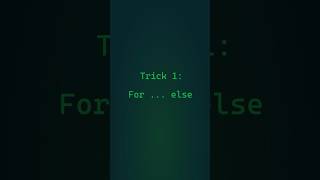 Python Loop Trick #coding #pythonessperspective #snakebyte #python #cleancode  #learnpython