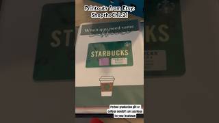 College Gift Card Book if the best graduation gift or college sendoff gift! #graduation #giftcard