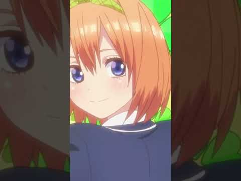 五等分の花嫁　バカっぽい四葉が超カワイイｗ　#shorts