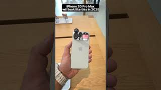 Future of Apple iPhone 20 Pro Max in 2028