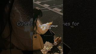 Cute Japanese names for girls 💗🦋🍂✨ #aesthetic #foryou #shortsvideo #viral #japanese #name #trending