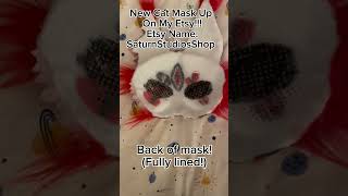 New Therian Mask On Etsy #smallbusiness #fyp #therianmask #cosplay #mask #Shop #etsy #etsyshop #art