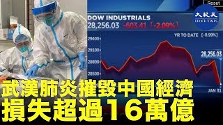 【紀元頭條】(字幕版)  武漢肺炎摧毀中國經濟，損失超過16萬億，中國經濟主靠出口、投資、消費，武漢肺炎令中國經濟雪上加霜| #香港大紀元新唐人聯合新聞頻道