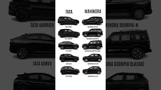 Tata Vs Mahindra #tata #mahindra #safari #xuv700 #harrier #scorpion #curvv #scorpio #nexon #xuv3x0