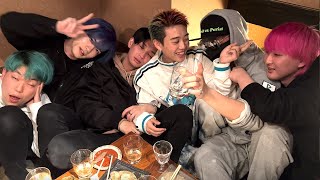 おだけいの誕生日会で全員酔い潰れましたww