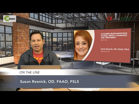 Dr. Susan Resnick on Blepharoptosis, Upneeq - from CEwire2020