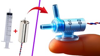 How to Make the World's Smallest Water Pump at Home | DIY Mini DC Motor Pump