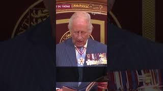 "The True North is indeed strong and free" — King Charles III #cdnpoli