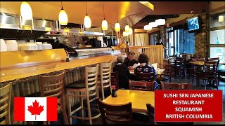 Sushi Sen Japanese Restaurant in Squamish, British Columbia