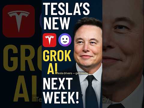 Tesla’s New Grok AI Rolls Out Next Week! 🤖 (No Subscription Yet) #technews