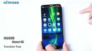 #huawei #lcd #lcdscreen  Hispider mobile replacement screen HUAWEI Honer 8X performance test